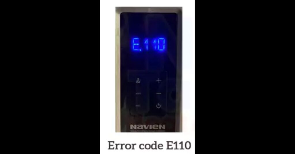 Navien Error Code e110