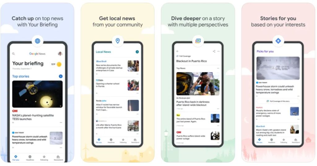 Google News Apps like Flipboard