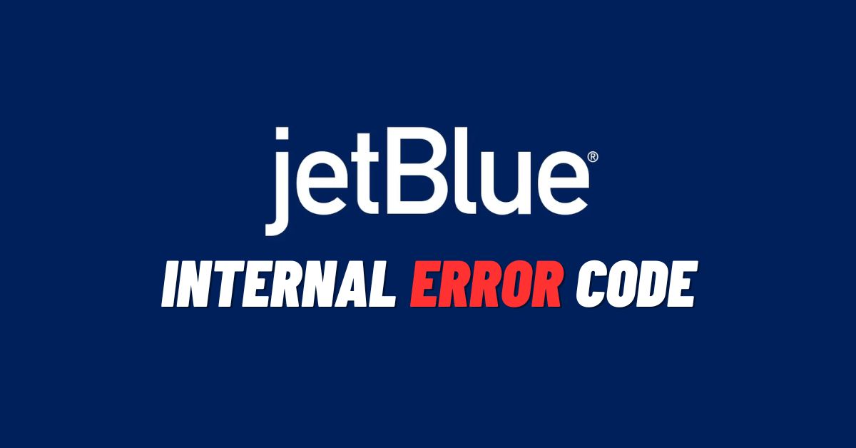 JetBlue Internal Error Code