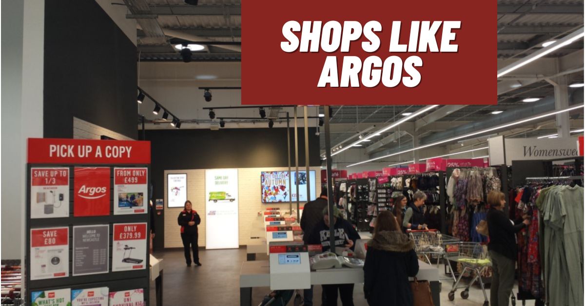 Shops like Argos