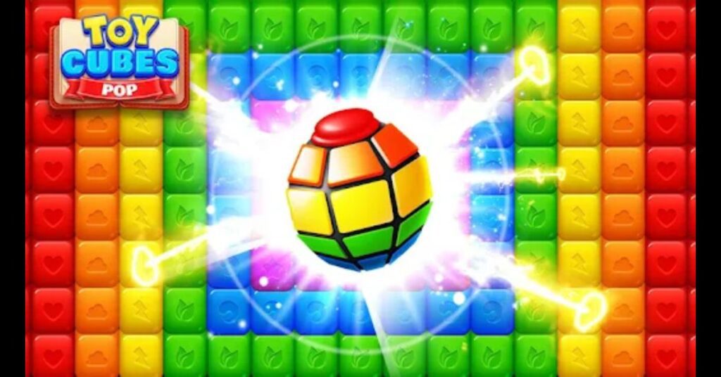 Toy Cubes Pop Game