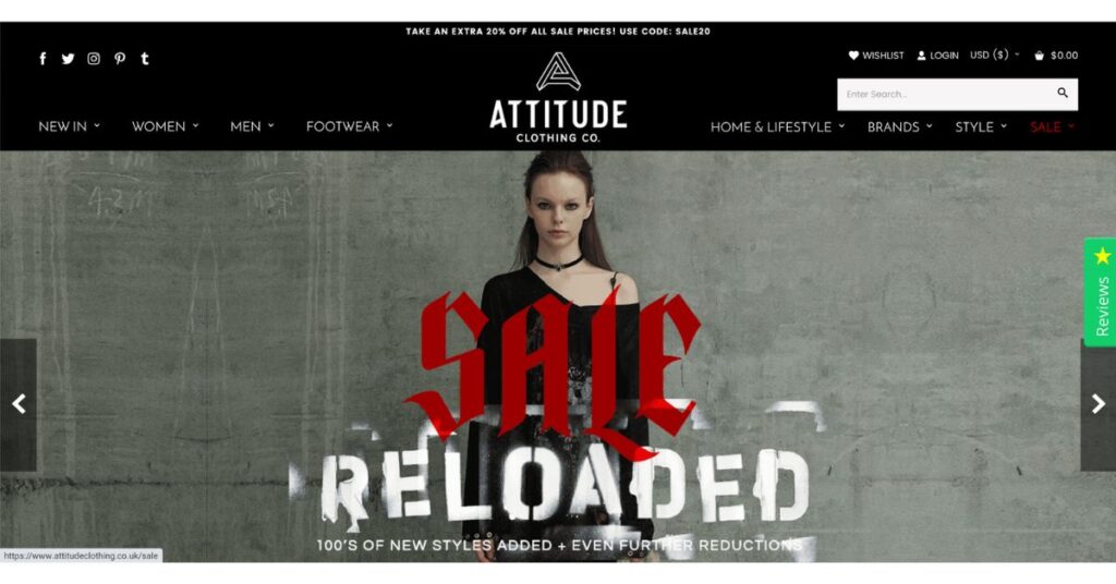 Attitude Clothing Store