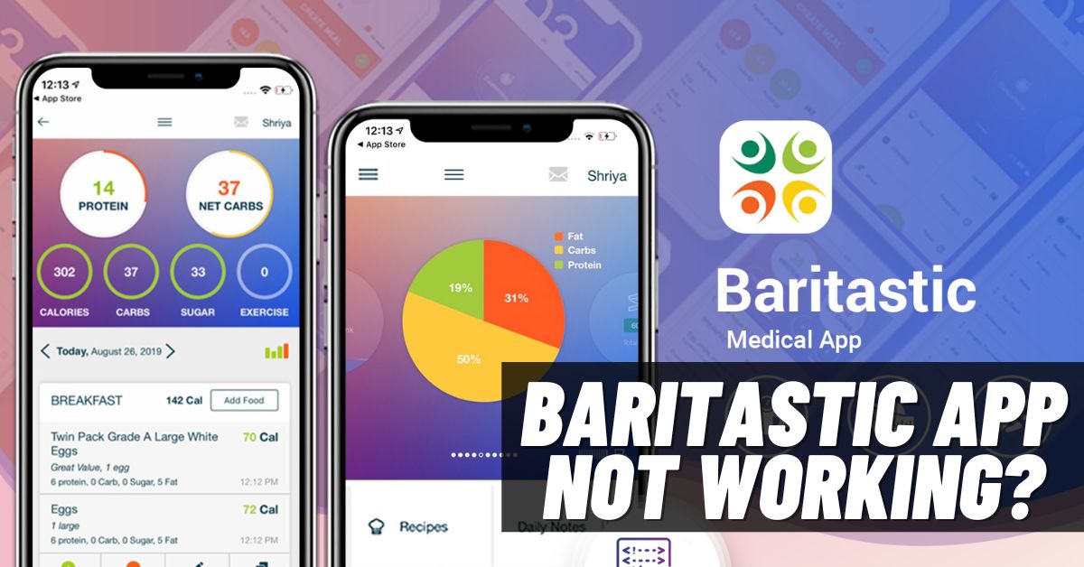 Baritastic App Not Working