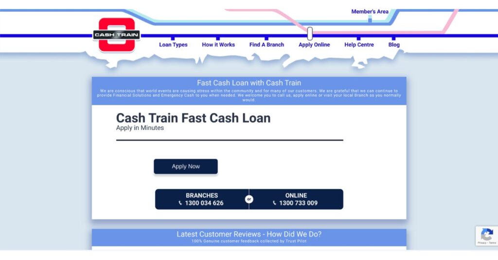Cash Train Loan