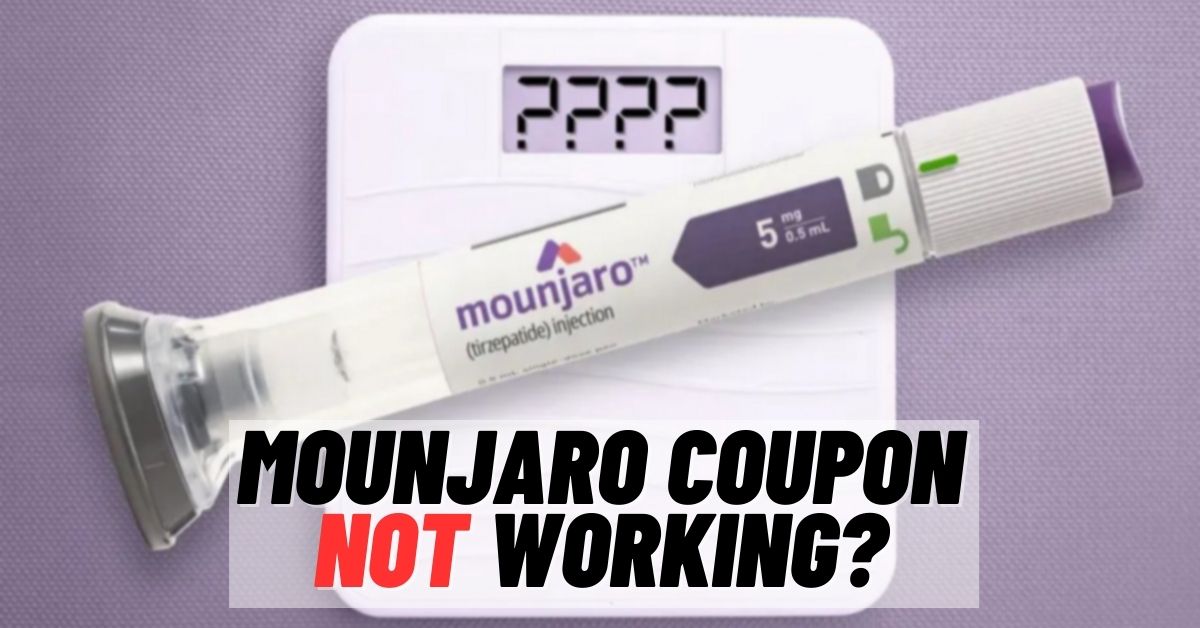 Mounjaro Coupon Not Working