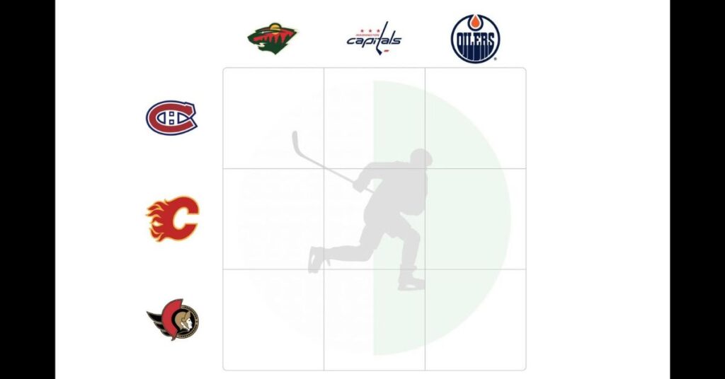 NHL by Crossover Grid Games like Puckdoku