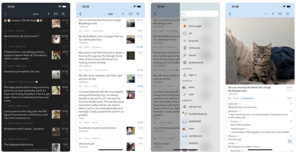 Narwhal for Reddit Apps like Apollo