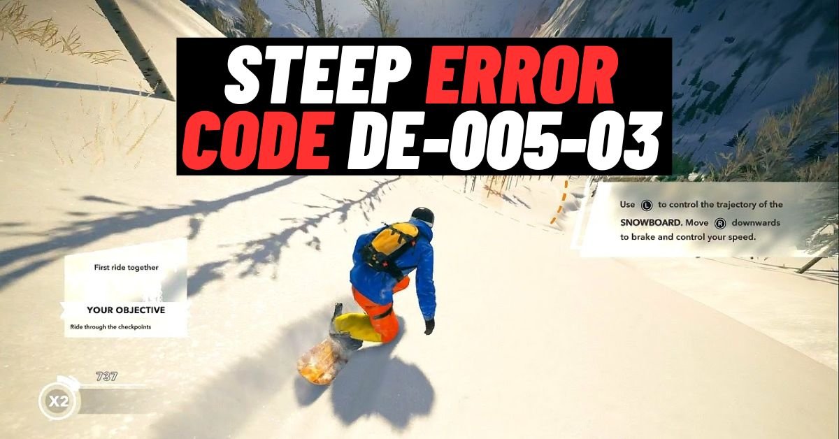 Steep Error Code De-005-03 [How to Fix]