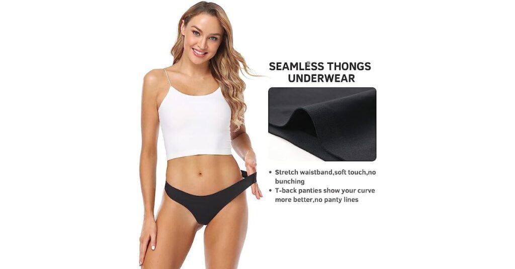 Wealurre — Women Microfiber Thong Panty Set