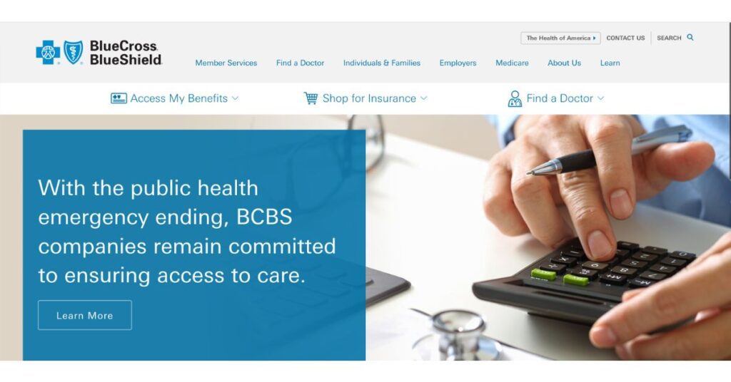 Blue Cross Blue Shield health insurance