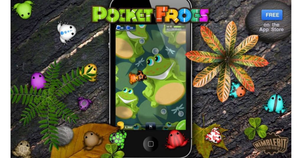 Pocket Frogs Game