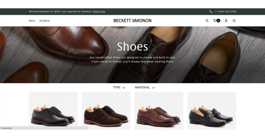 Beckett Simonon Shoes Collection