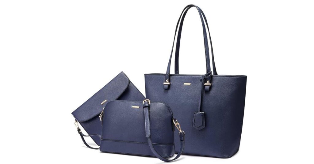 LOVEVOOK Handbags for Women Shoulder Bags Tote Satchel Hobo 3pcs Purse Set 