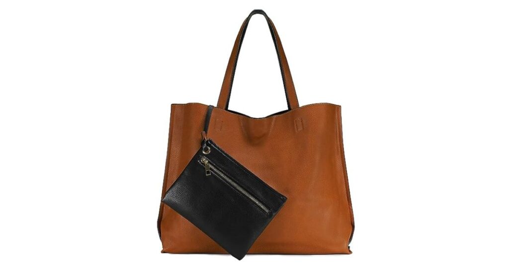 Scarleton Leather Tote Bag for Women