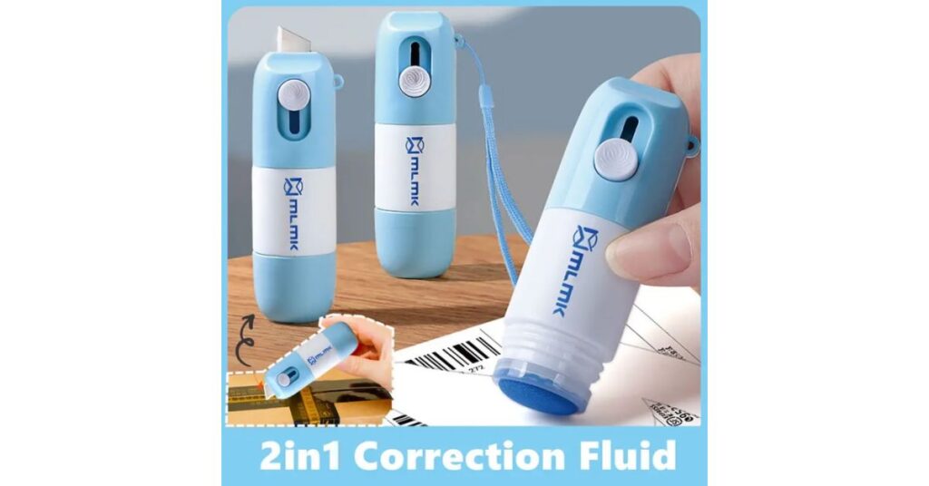 2 in 1 Thermal Paper Correction and Cutting Tool