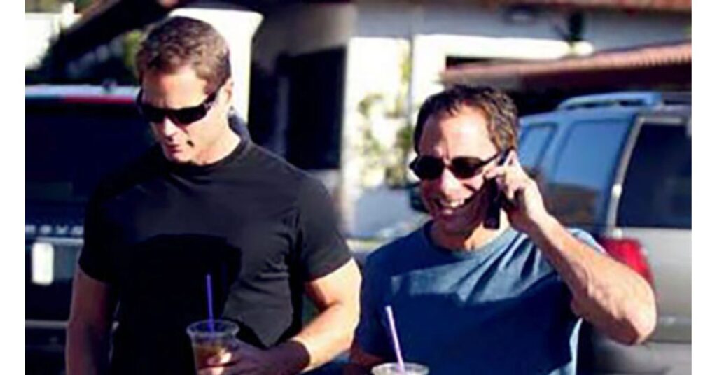Harvey Levin with  Andy Mauer