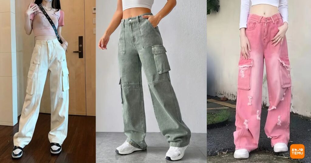 Temu women jeans idea