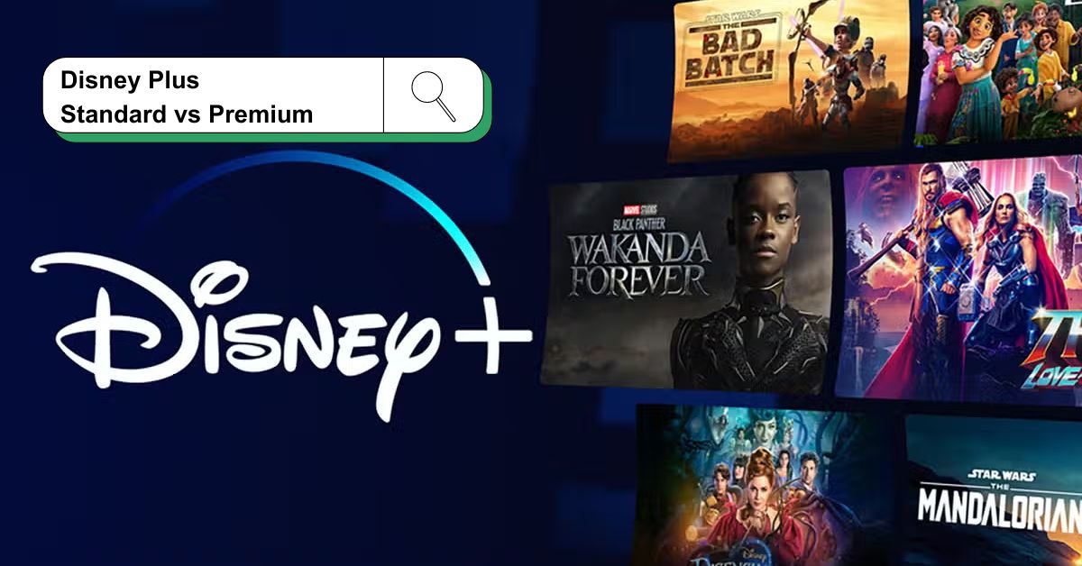Disney Plus Standard vs Premium